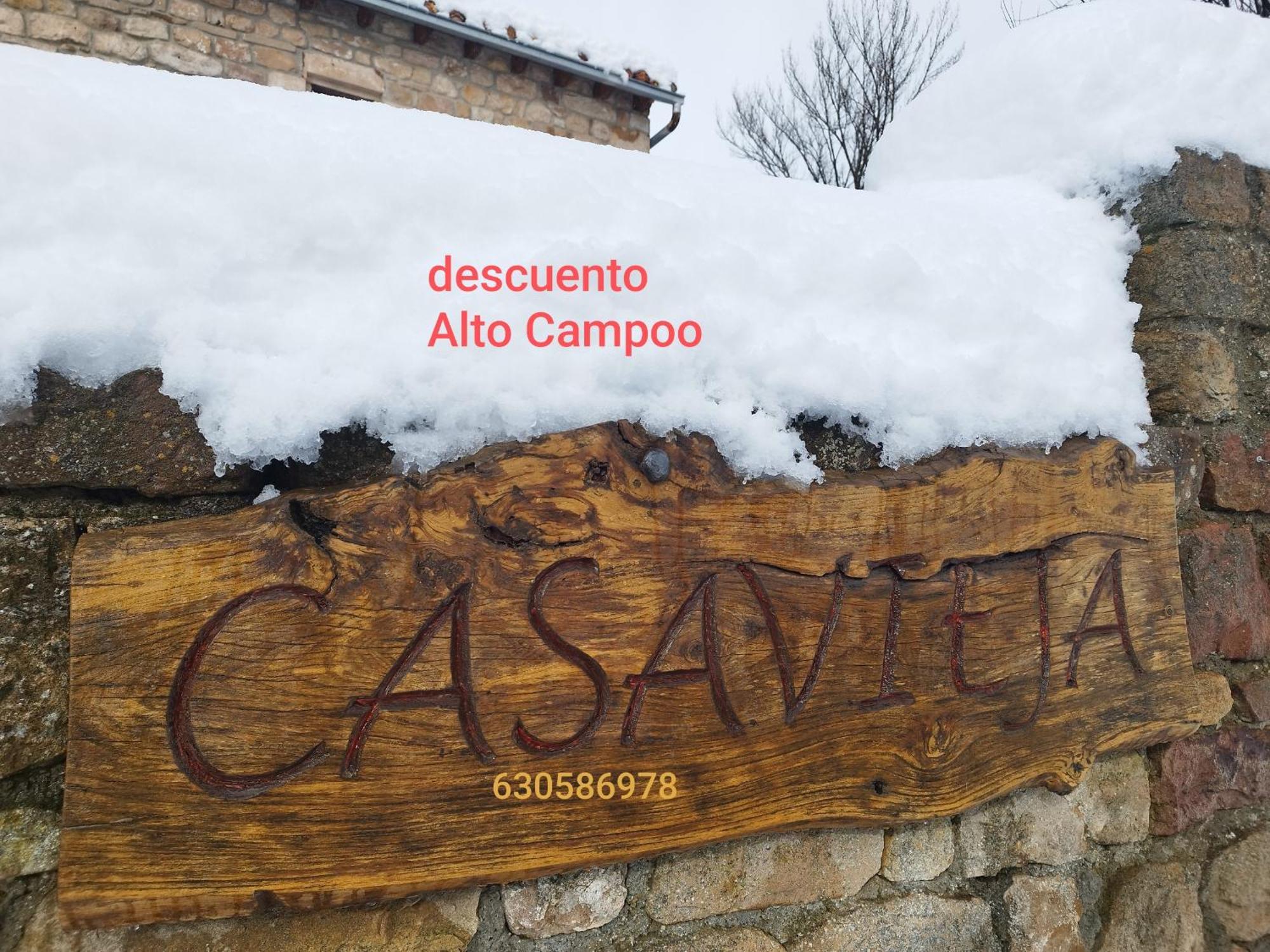 Villa Casavieja Rural Abiada Esterno foto